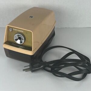Vintage Panasonic Electric Pencil Sharpener KP-33 Point O Matic Works